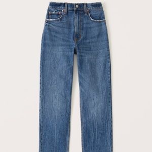 Abercrombie & Fitch the 90s straight ultra high rise LONG